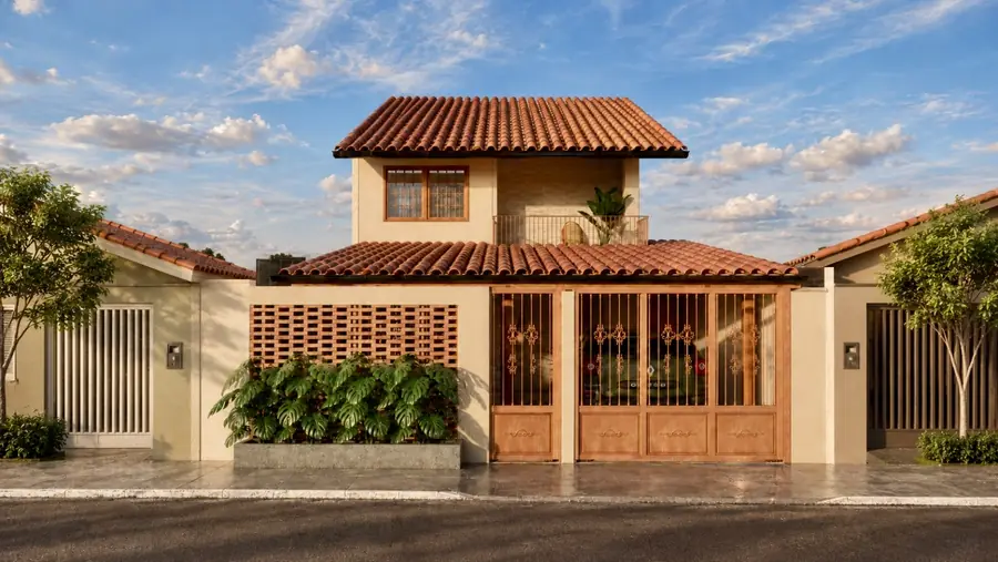 Render do projeto Casa Aconchego